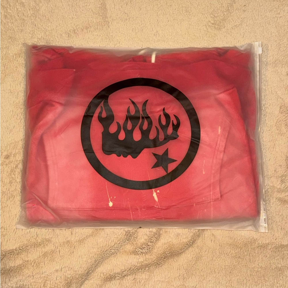 Red Hellstar Sport Hoodie - Picture 4 of 6